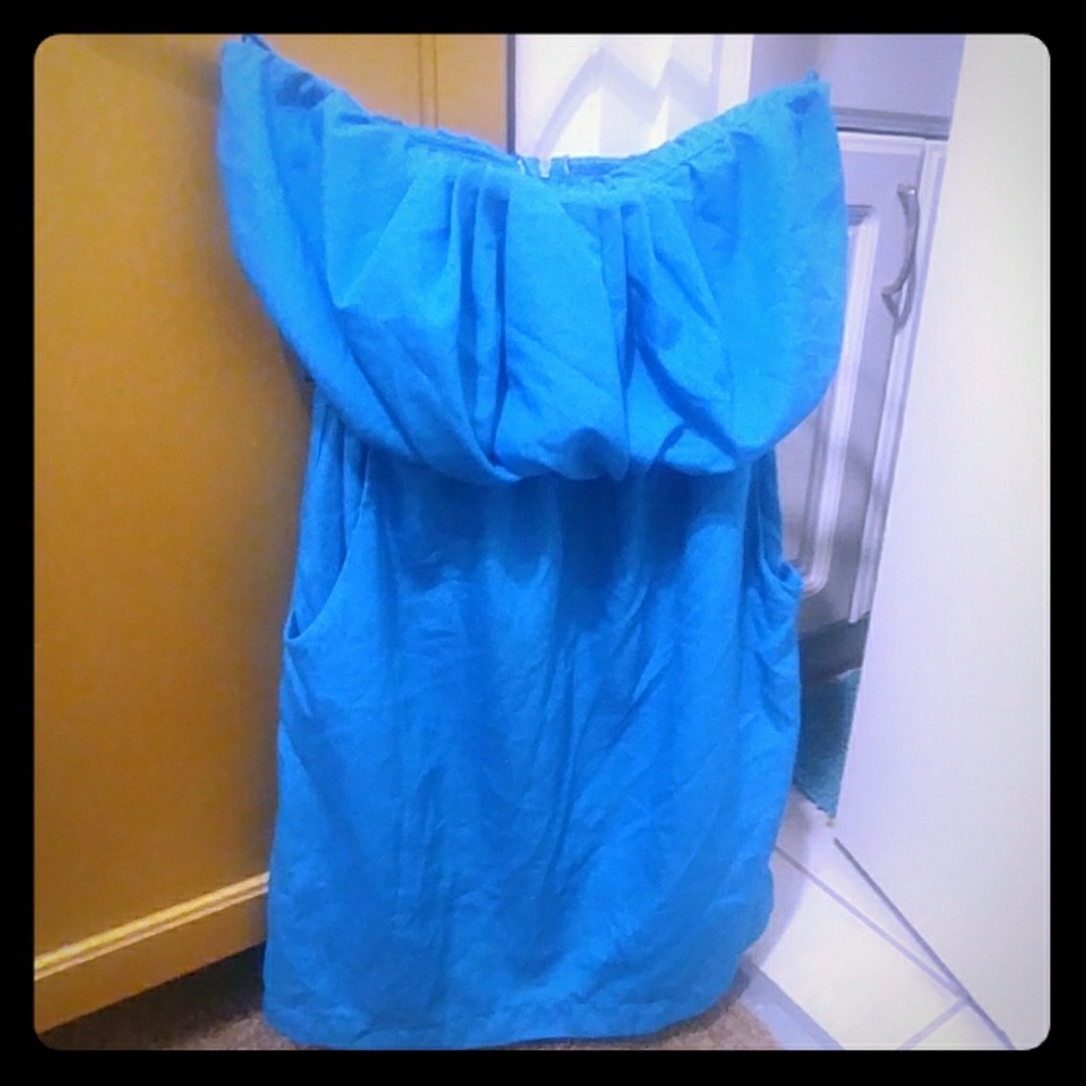 Strapless party dress